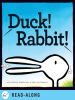 Book Cover for "Duck! Rabbit!"