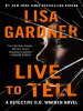 Book Cover for "Live to Tell"